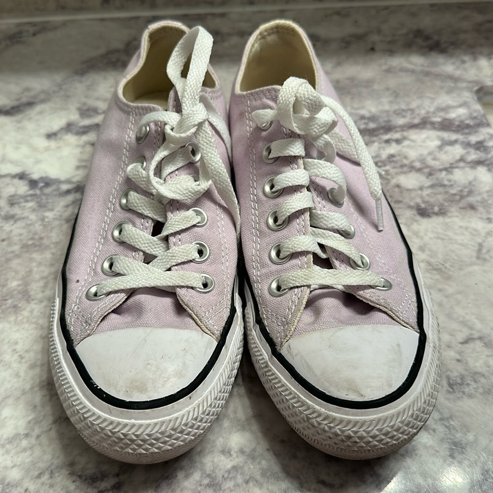 Converse all star sneakers lavender size w 7 m 5 - Picture 1 of 5